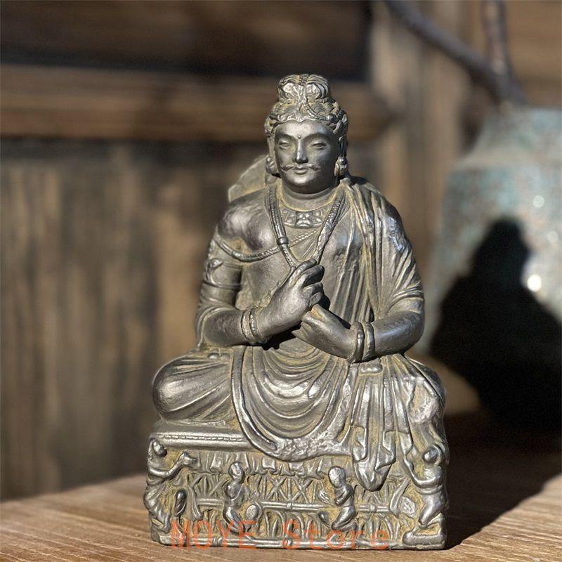 仏教美術 石像 石仏 弥勒菩薩坐像 彫刻 置物 開運 風水 仏教美術 石像 石仏 弥勒菩薩坐像 彫刻 置物 開運 風水 - メルカリ