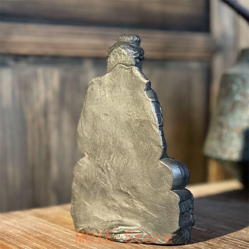 仏教美術 石像 石仏 弥勒菩薩坐像 彫刻 置物 開運 風水 仏教美術 石像 石仏 弥勒菩薩坐像 彫刻 置物 開運 風水 - メルカリ