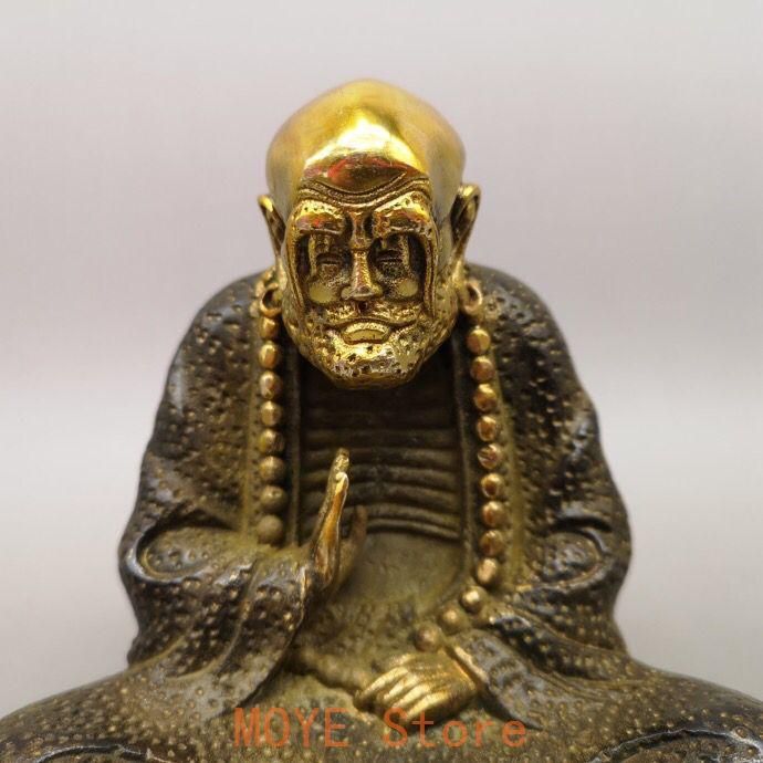 銅器 仏像 達磨祖師銅像 羅漢達磨仏像 彫刻 置物 開運 風水 工芸品 装飾品 銅器 仏像 達磨祖師銅像 羅漢達磨仏像 彫刻 置物 開運 風水 工芸品