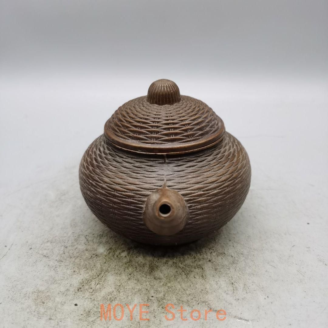 銅器 竹節壺 茶器 煎茶道具 装飾品 工芸品 置物 銅器 竹節壺 茶器 煎茶道具 装飾品 工芸品 置物 - メルカリ