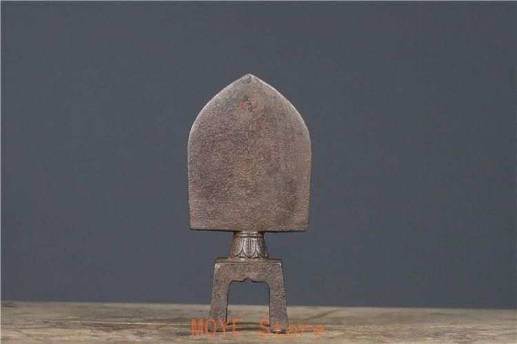 鉄器 鉄仏 北魏仏像 ベンチ仏 三世仏 開運 風水 招財 辟邪 工芸品 置物