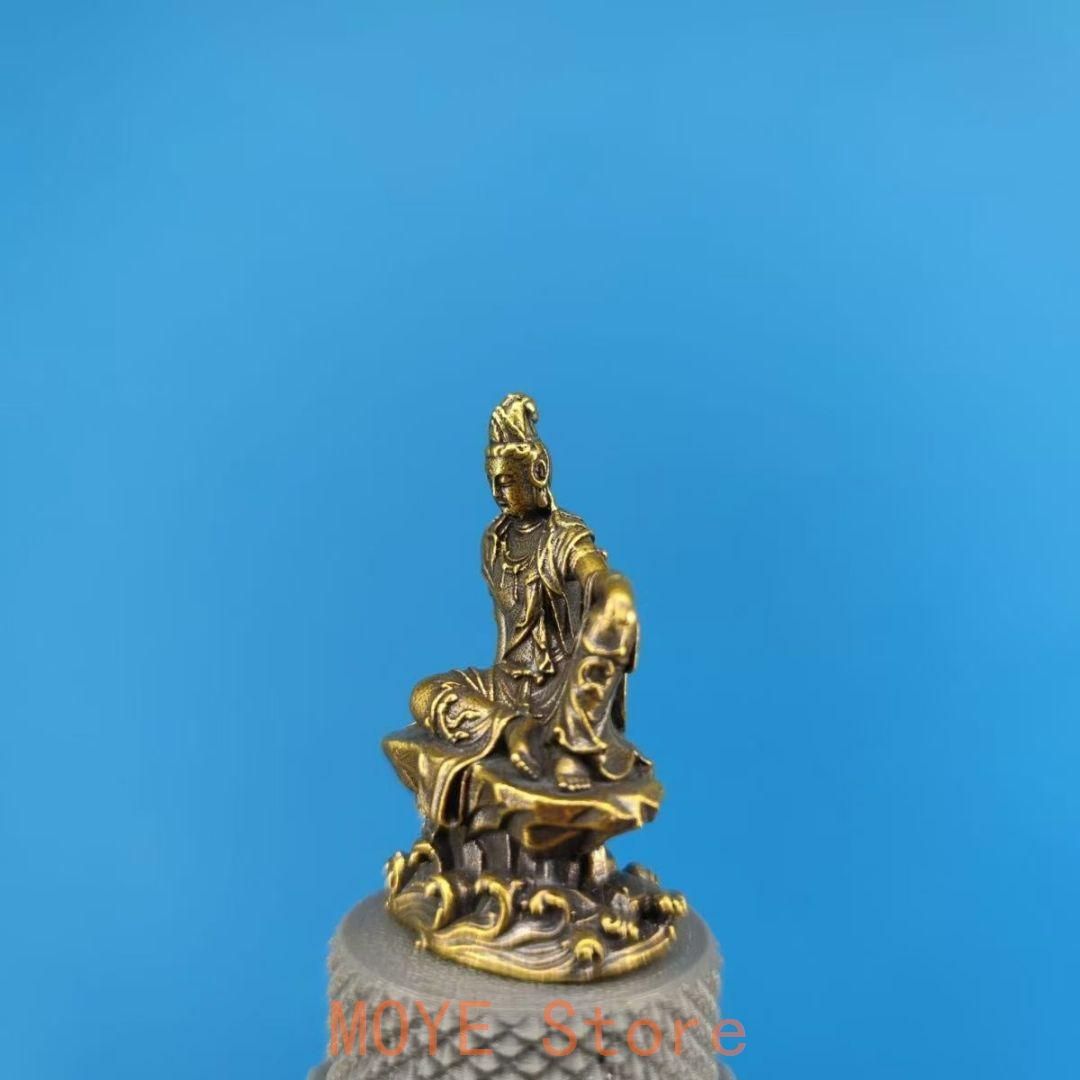 仏教美術 中国 仏像 小仏像 銅製 銅器 仏教美術 仏像 太上老君仏像 小仏像 銅製 銅器 - メルカリ