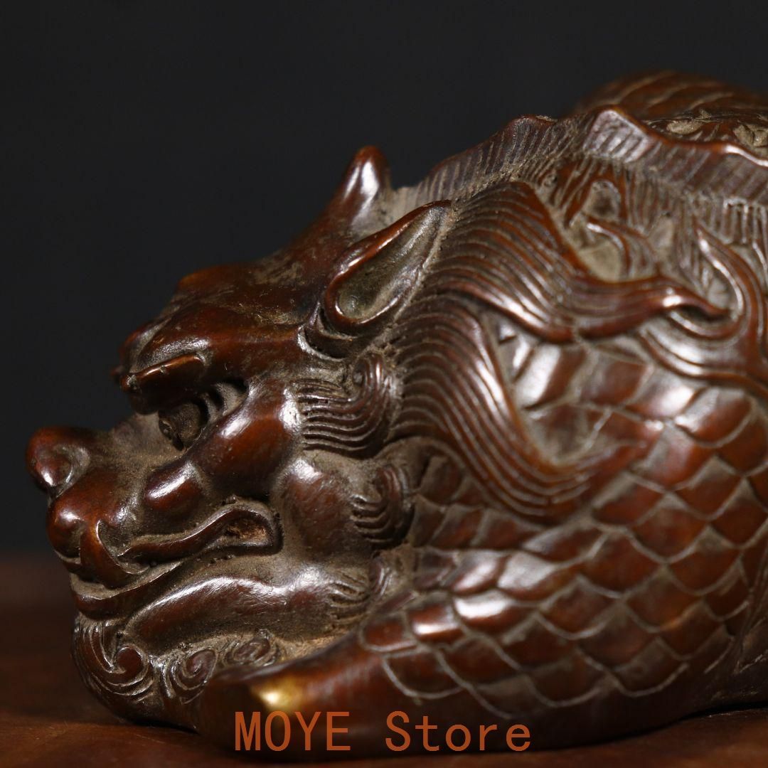 銅制 避水獣 家装飾 店舗 書房 置物開業 贈答品 マスコット 2024 装飾