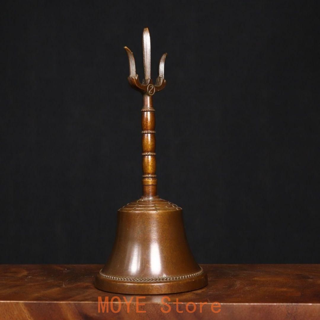 銅製 法器 太極八卦鈴 八仙鈴 三清鈴手揺鈴 辟邪 開運 風水招財 置物工芸品 銅製 法器 太極八卦鈴 八仙鈴 三清鈴手揺鈴 辟邪 開運 風水招財 置物