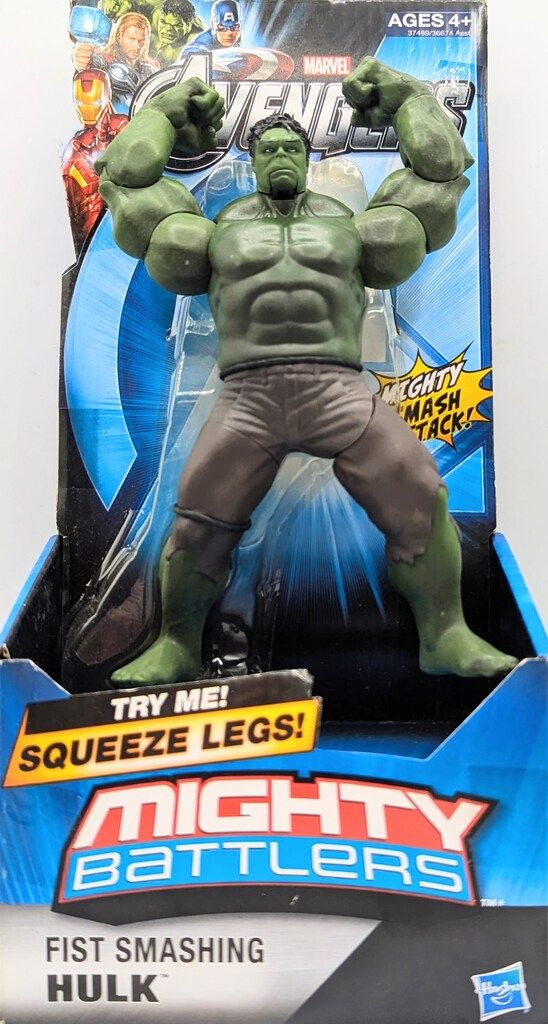 再値下げします。HULK 1/6スケールフィギュア　未使用 HASBRO MIGHTY BATTLERS FIST SMASHING HULK - メルカリ