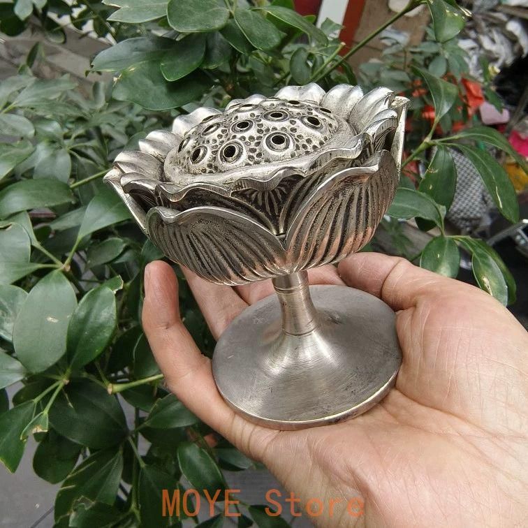 新年ギフト銅細工 香炉 蓮華香炉 禅意薫香炉 茶道沈香炉 香道具 装飾品