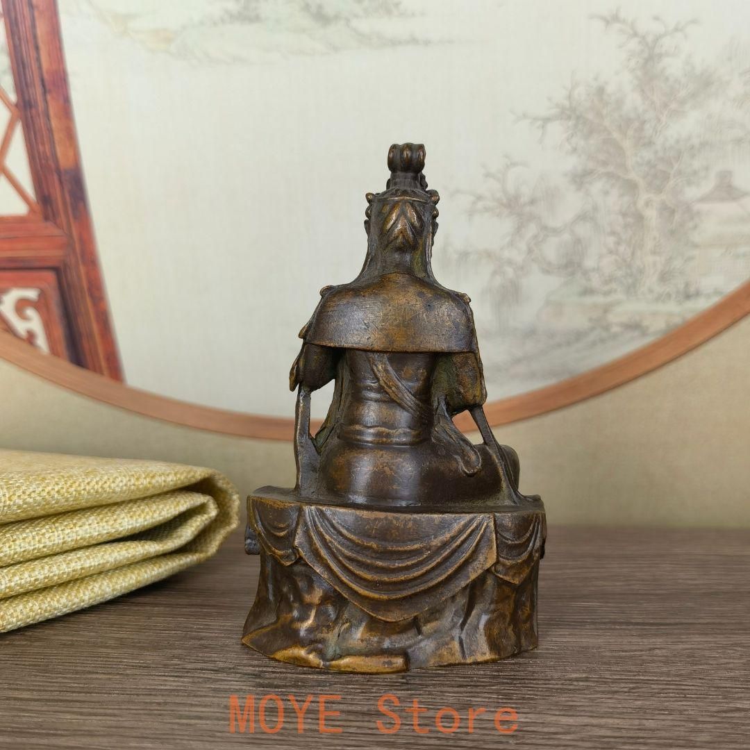 仏教美術 仏像 自在観音 小仏像 銅製 銅器 仏教美術 仏像 自在観音 小仏像 銅製 銅器 - メルカリ