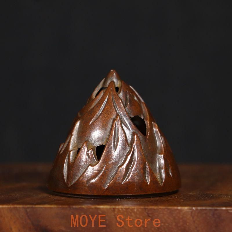 銅製 龍鳳呈祥博山炉 塔香沈香炉 室内檀香炉 茶道具 香道具 装飾品 工芸品置物 銅製 龍鳳呈祥博山炉 塔香沈香炉 室内檀香炉 茶道具 香