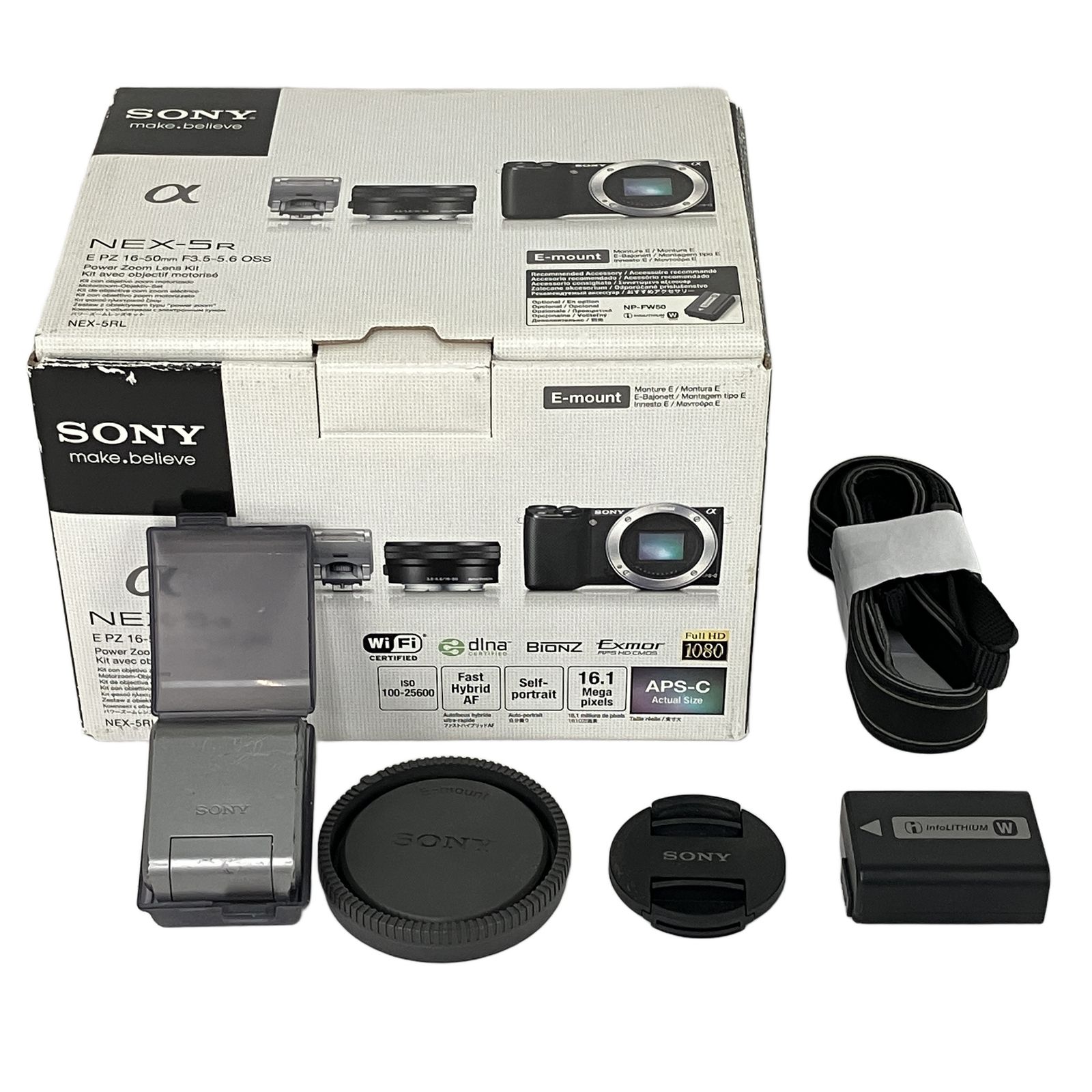 SONY NEX-5R ミラーレス一眼カメラ /SELP1650 ジャンク SONY α NEX-5R 16-50mm F3.5-5.6 SELP1650 ミラーレス 一眼 カメラ