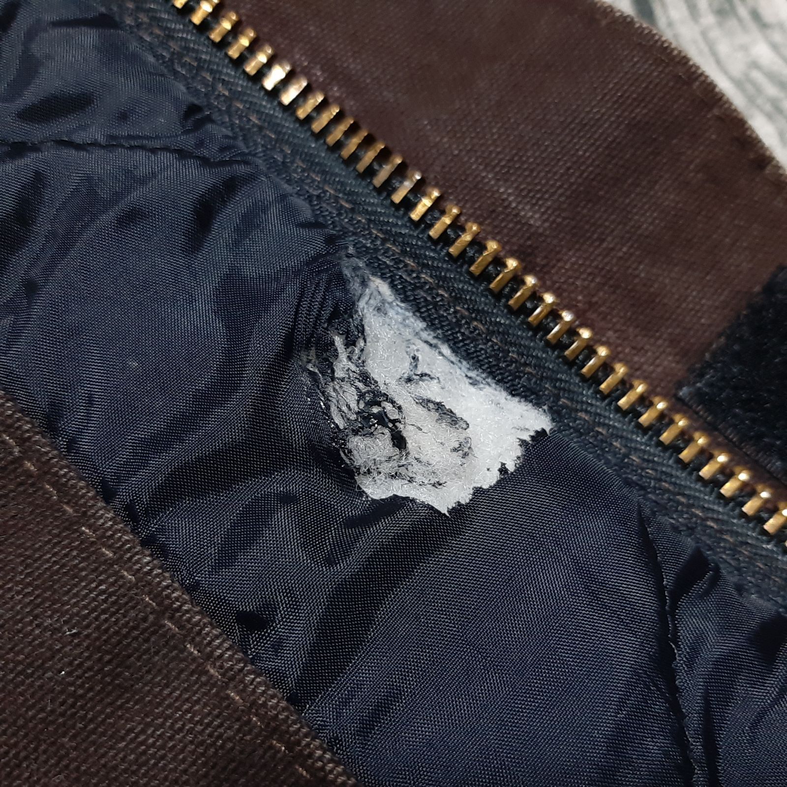 size L】USA製 Carhartt トラディショナルジャケット ダークブラウン