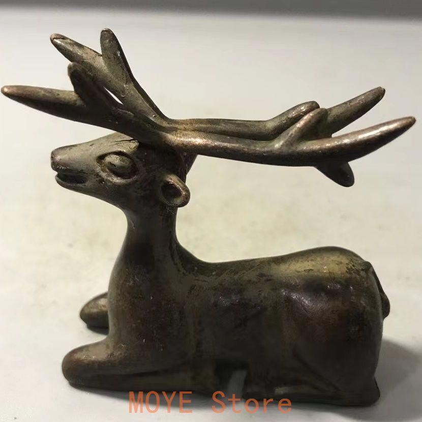 銅 細工 茶道具 香道具 蓋置 文鎮 筆箱 筆棚 置物 鹿 銅製 - メルカリ