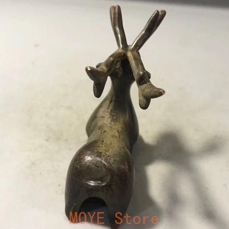 銅 細工 茶道具 香道具 蓋置 文鎮 筆箱 筆棚 置物 鹿 銅製 - メルカリ