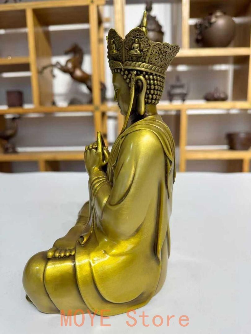 地蔵 菩薩 観音 銅製 仏像 彫刻 置物 開運 風水 - メルカリ