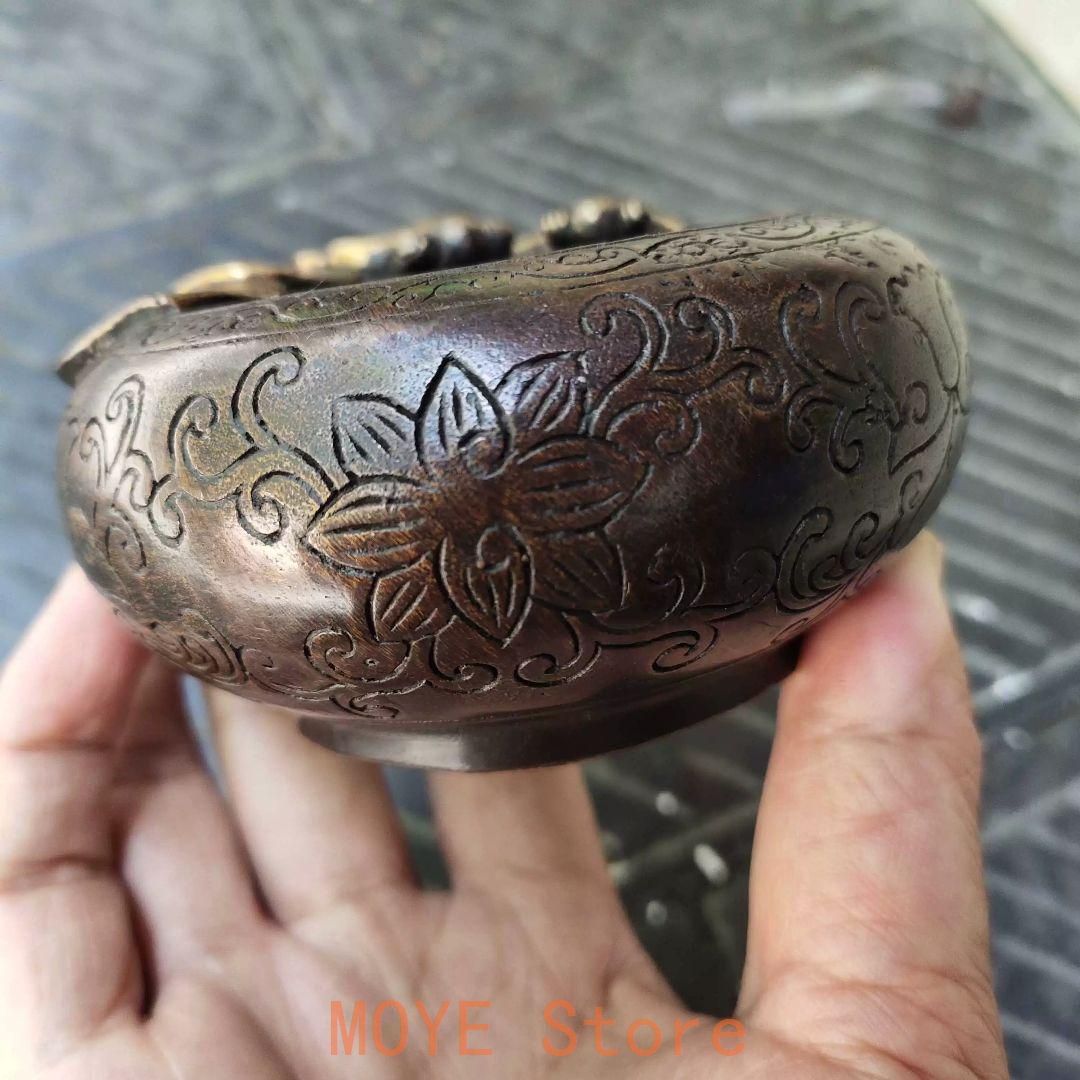 铜器 百福灰皿 書道具 文房具 装飾品 工芸品 美術品 置物 铜器 百福灰皿 書道具 文房具 装飾品 工芸品 美術品 置物 铜器 百福