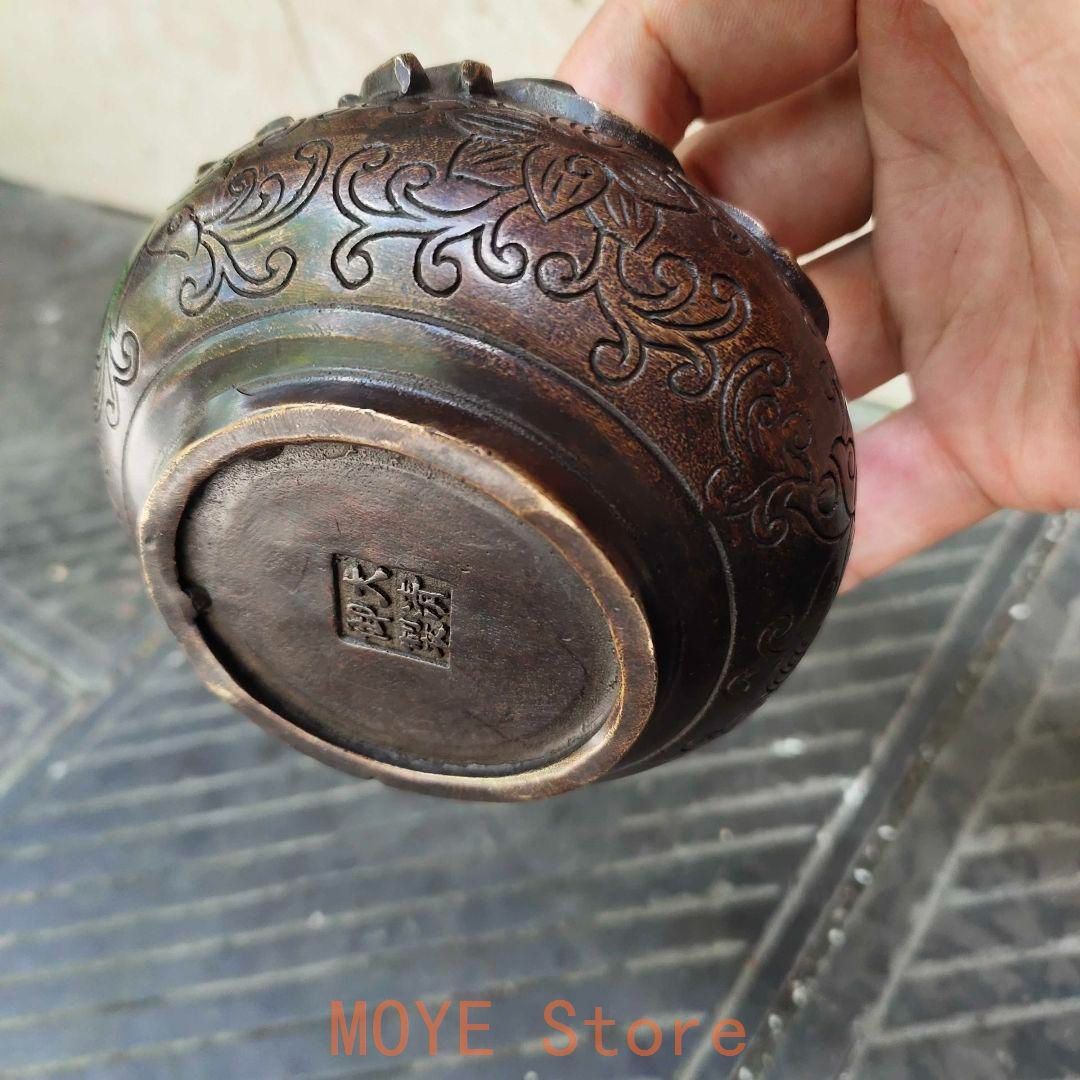 銅器 金魚筆洗 灰皿 硯 書道具 文房具 装飾品 工芸品 置物 - メルカリ