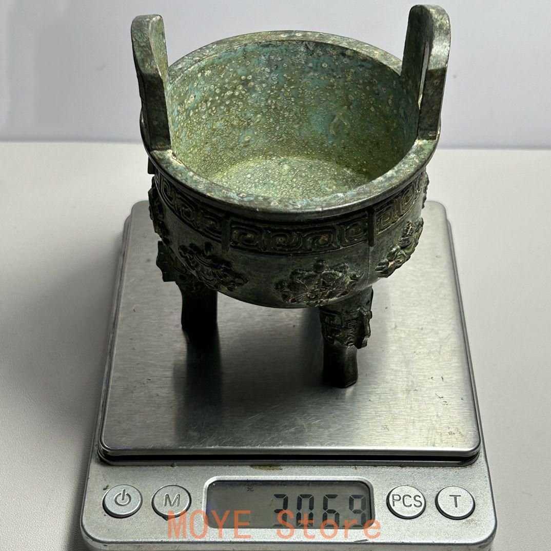 銅器 香炉 三足鼎 焼香炉 線香炉 装飾品 現代工芸品 置物 - メルカリ