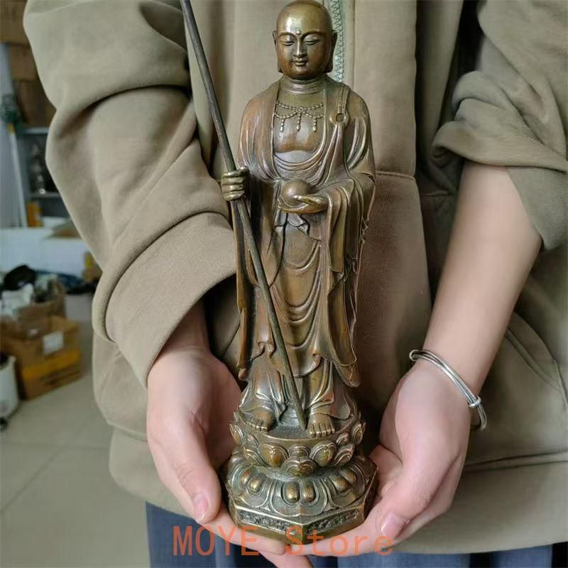 地蔵 菩薩 観音 銅製 仏像 彫刻 置物 開運 風水 - メルカリ