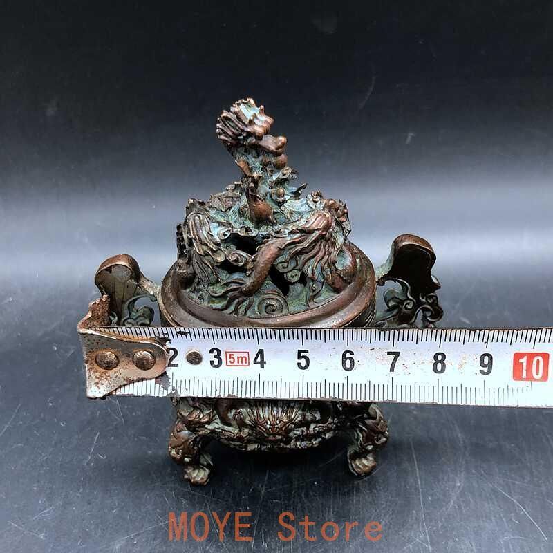 香炉 九龍香炉 香具 銅製品 置物 - メルカリ