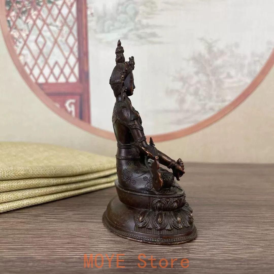 仏教美術 仏像 妙音天女銅像 家内仏堂 奉納 装飾品 工芸品 置物 仏教美術 仏像 妙音天女銅像 家内仏堂 奉納 装飾品 工芸品 置物