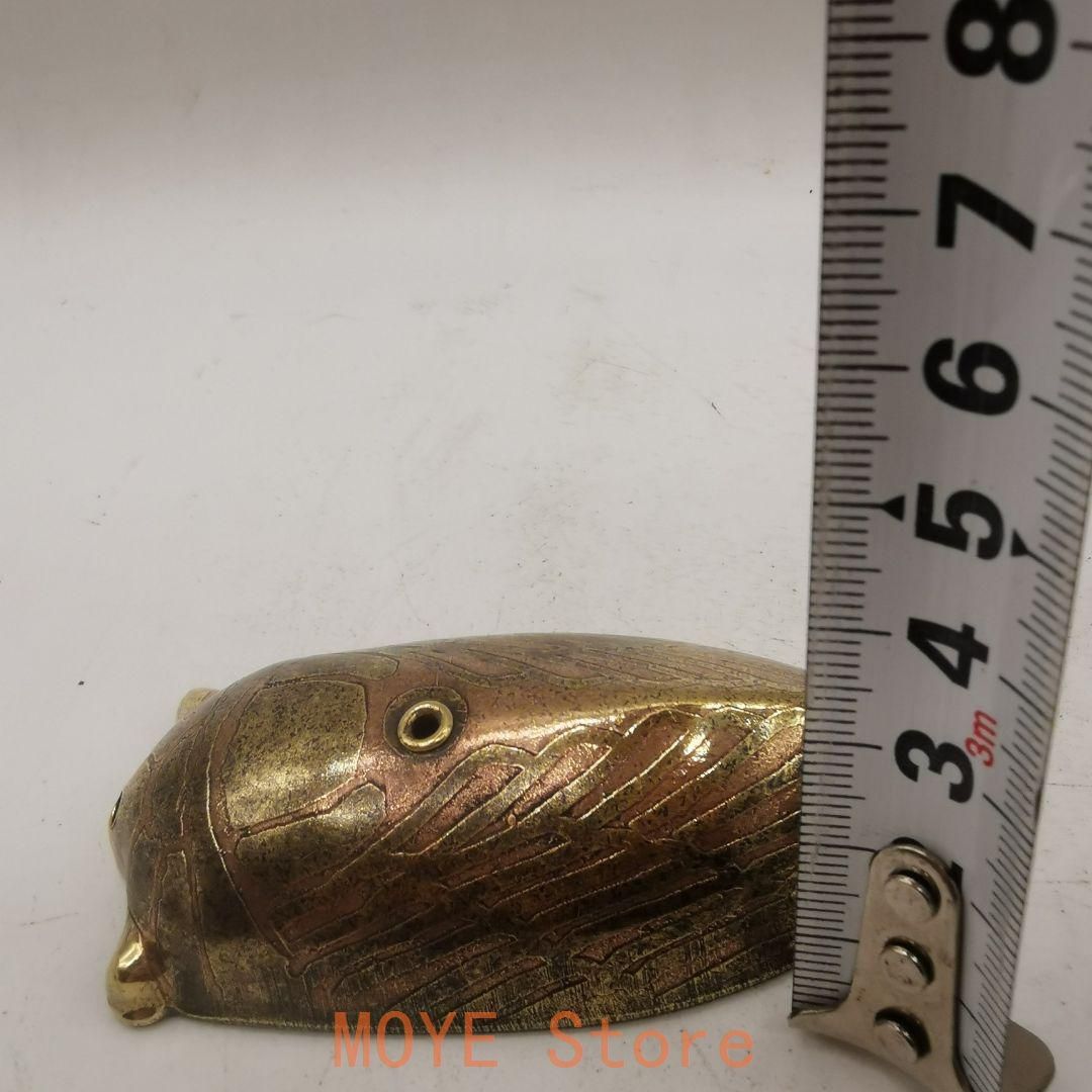 銅器 知了 水滴 墨壺 書道具 文房具 現代工芸品 美術品 置物 - メルカリ