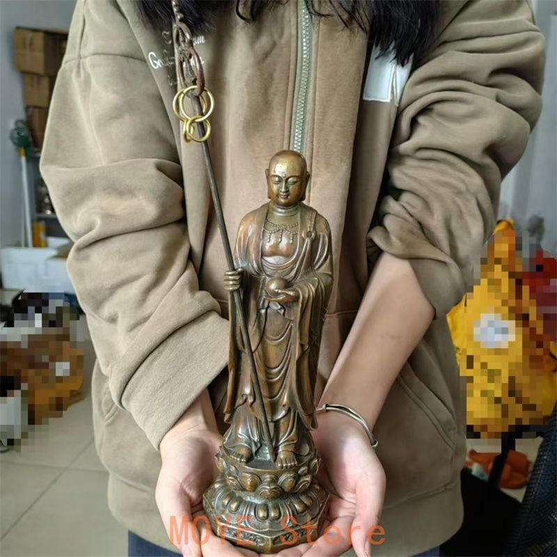 地蔵 菩薩 観音 銅製 仏像 彫刻 置物 開運 風水 - メルカリ