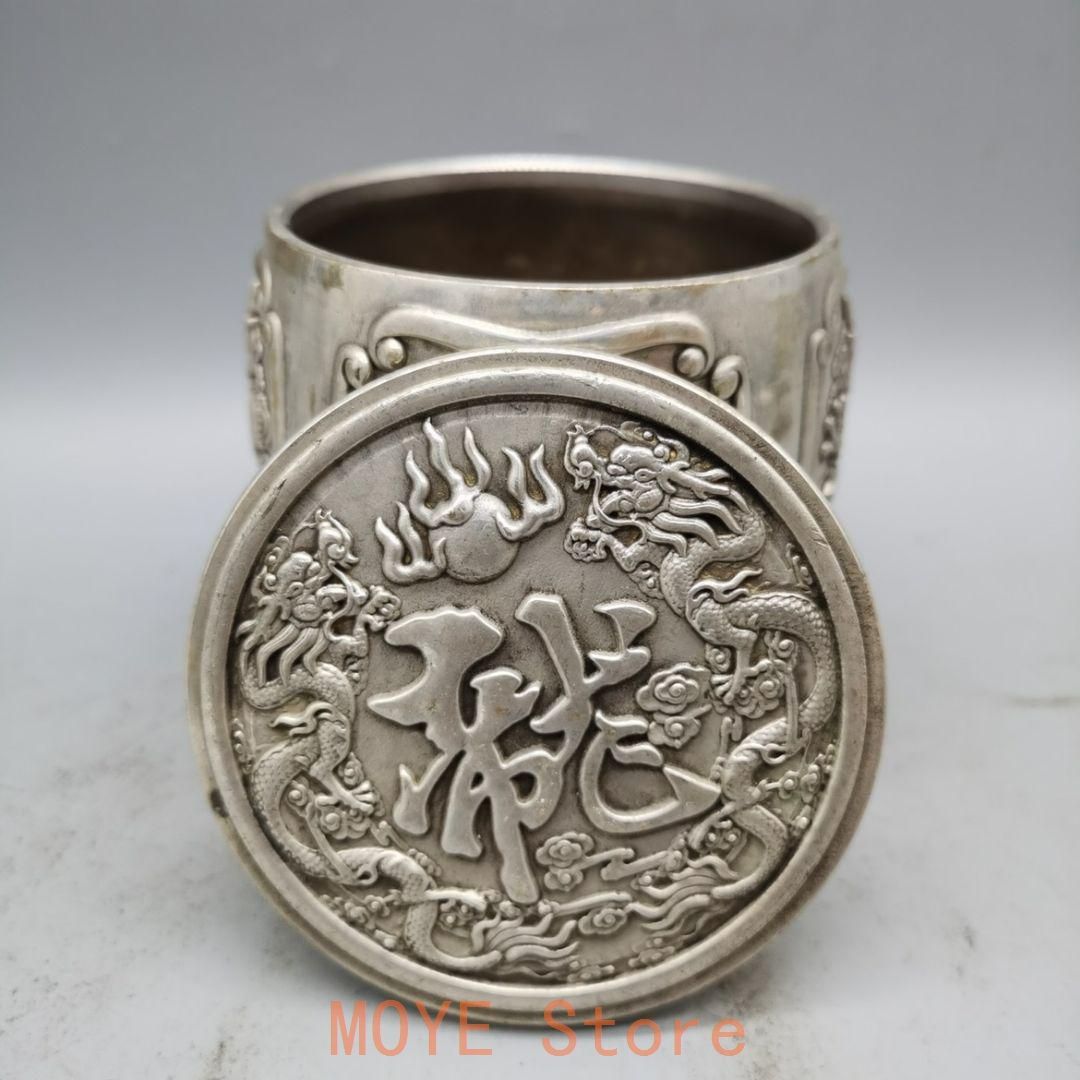 銅製 福字竜紋茶壺 茶桶 茶道具 香道具 装飾品 工芸品 置物 銅製 福字竜紋茶壺 茶桶 茶道具 香道具 装飾品 工芸品 置物 - メルカリ