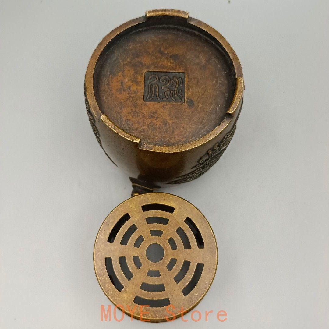 銅器 煮茶炉 温酒炉 風炉 茶道煮茶器 銅炉 装飾品 置物 銅器 煮茶炉 温酒炉 風炉 茶道煮茶器 銅炉 装飾品 置物 - メルカリ