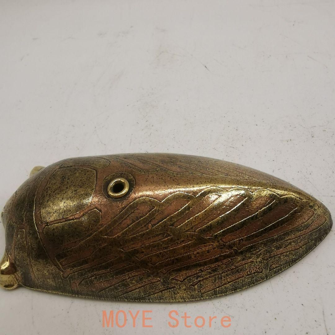 銅器 知了 水滴 墨壺 書道具 文房具 現代工芸品 美術品 置物 - メルカリ