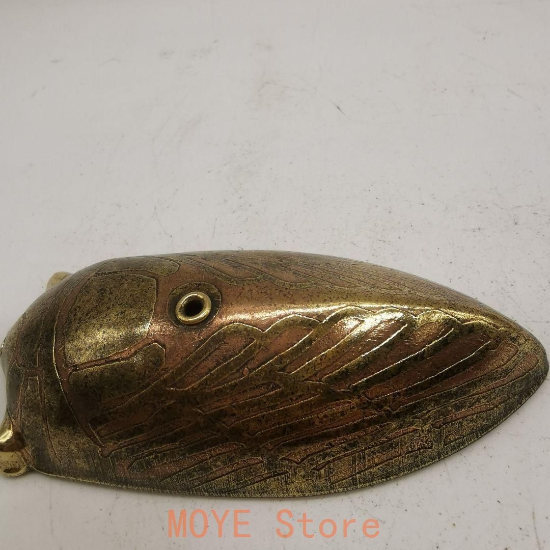 銅器 知了 水滴 墨壺 書道具 文房具 現代工芸品 美術品 置物 - メルカリ