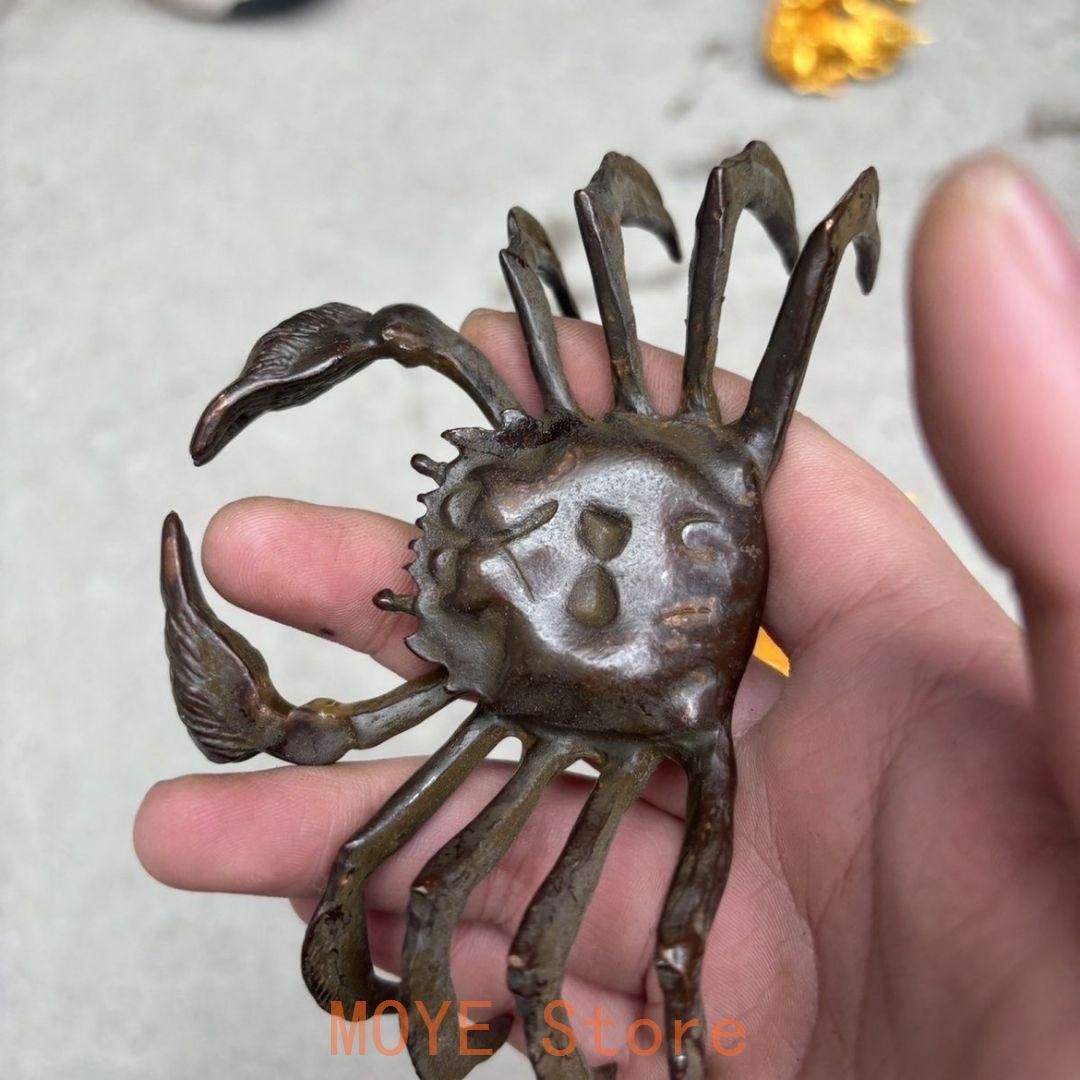 銅 細工 茶道具 香道具 蓋置 置物 八方来財 茶道茶寵 蟹 銅製品 - メルカリ