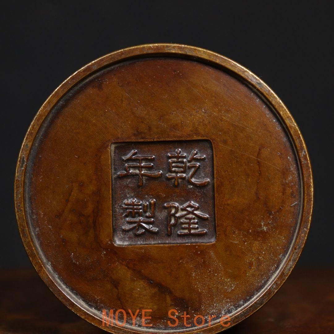 銅製 梅蘭竹菊筆筒 筆置 書道具 文房具 現代工芸品 美術品 置物 - メルカリ