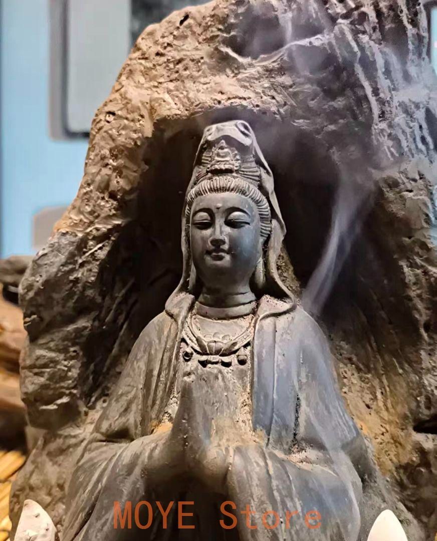 仏教美術 ザキラム仏像 禅意茶台 文机 鎮宅 辟邪 開運 風水 招財 置物 銅製 仏像 荼鬱塁二神 金剛菩薩仏像 鎮宅辟邪 開運 風水 招財