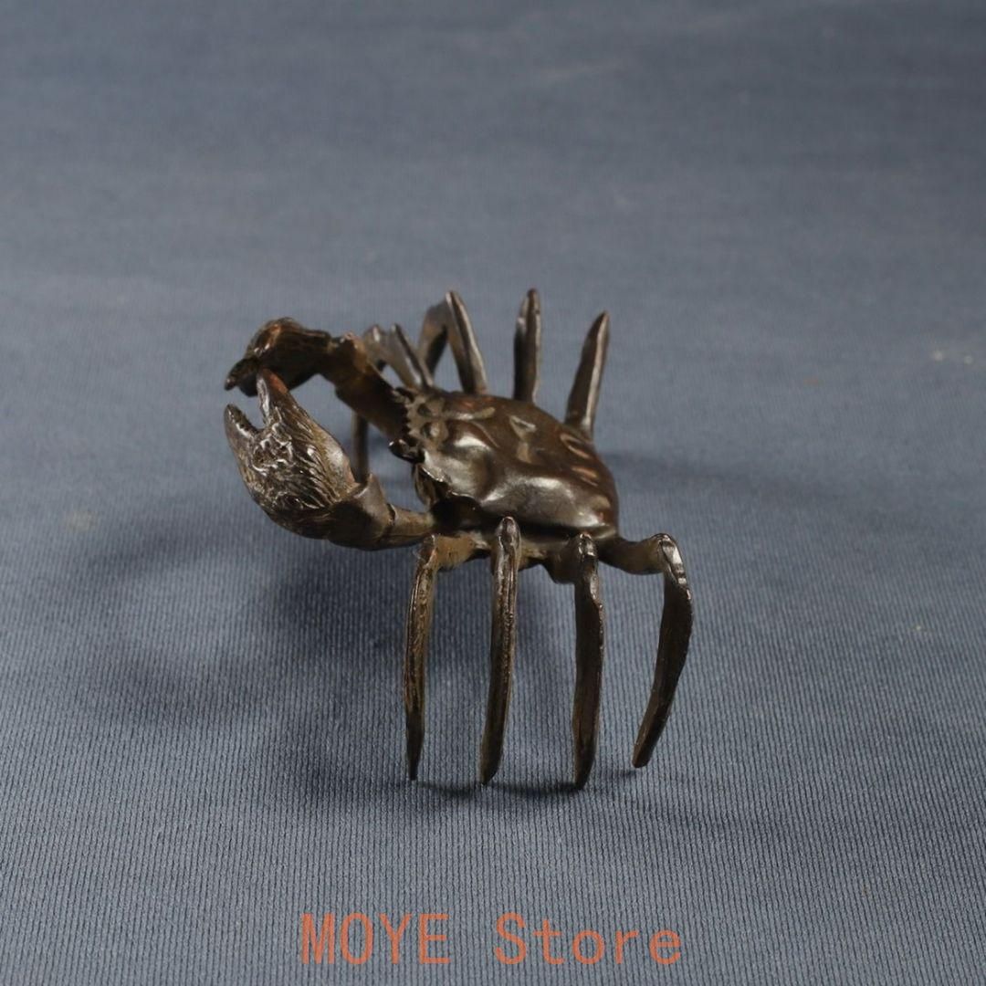 銅 細工 茶道具 香道具 蓋置 置物 八方来財 茶道茶寵 蟹 銅製品 - メルカリ