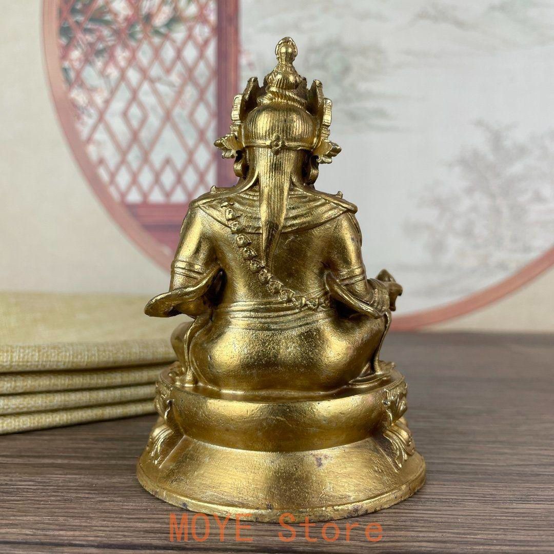 銅像 仏像 黄財神 仏堂供養 開運 風水 招財 装飾品 工芸品 置物 - メルカリ