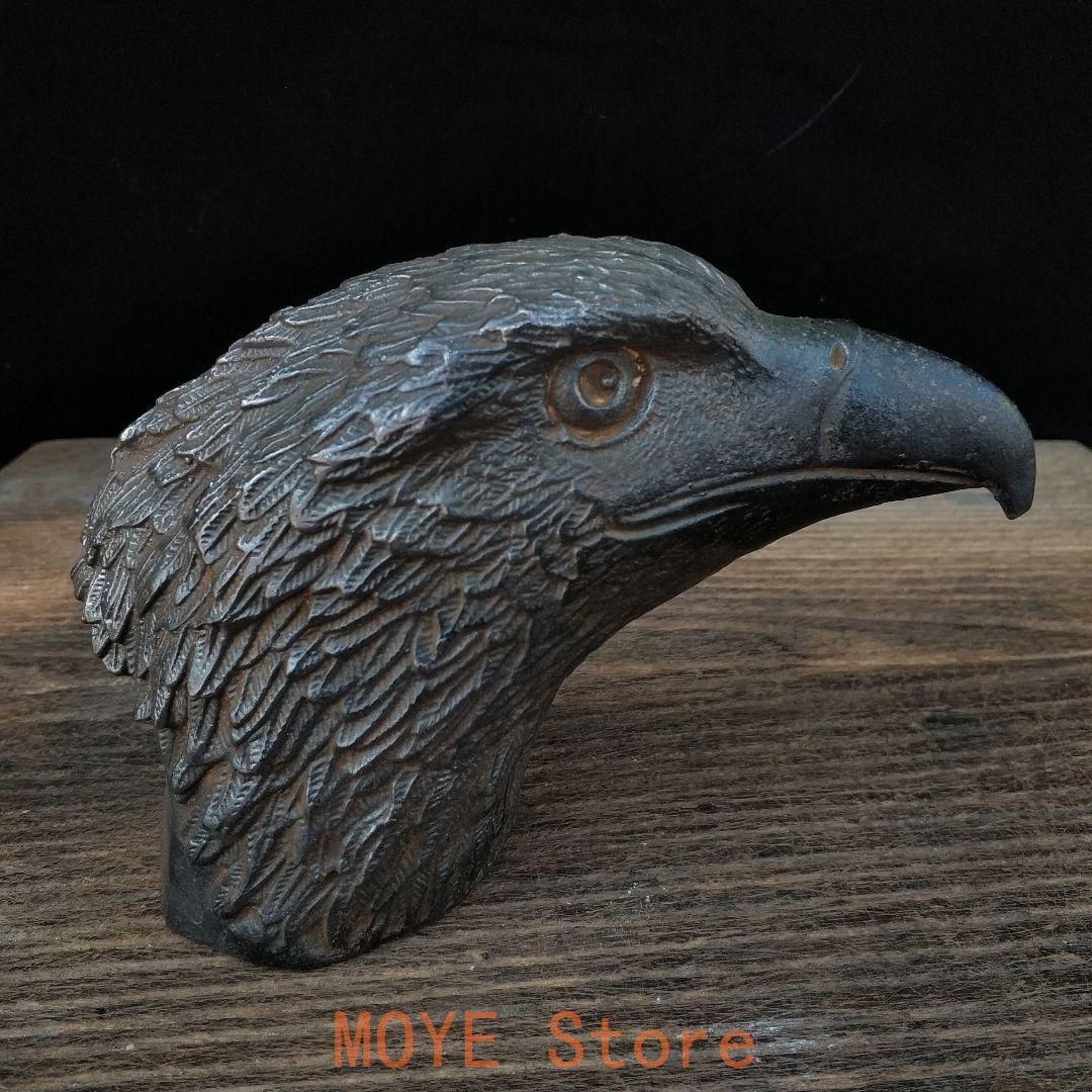 銅器 鷹 応接間 玄関 茶室 事務机 書斎 装飾品 工芸品 置物 銅器 鷹