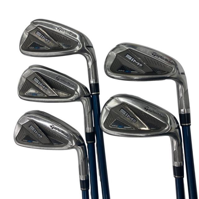 中古】 テーラーメイド SIM2 MAX 5S アイアンセット IR TENSEI BLUE