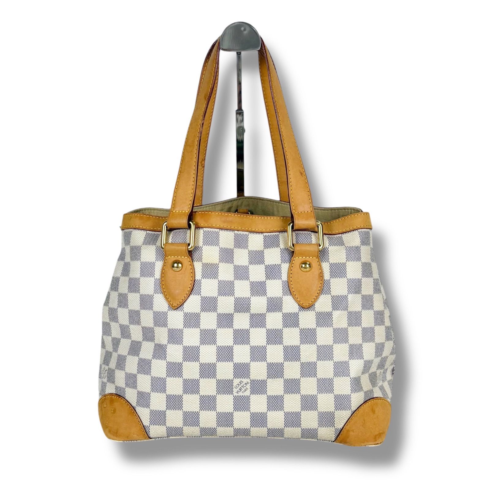 LOUIS VUITTON ルイヴィトン ダミエアズールレザー ハムステッドPM