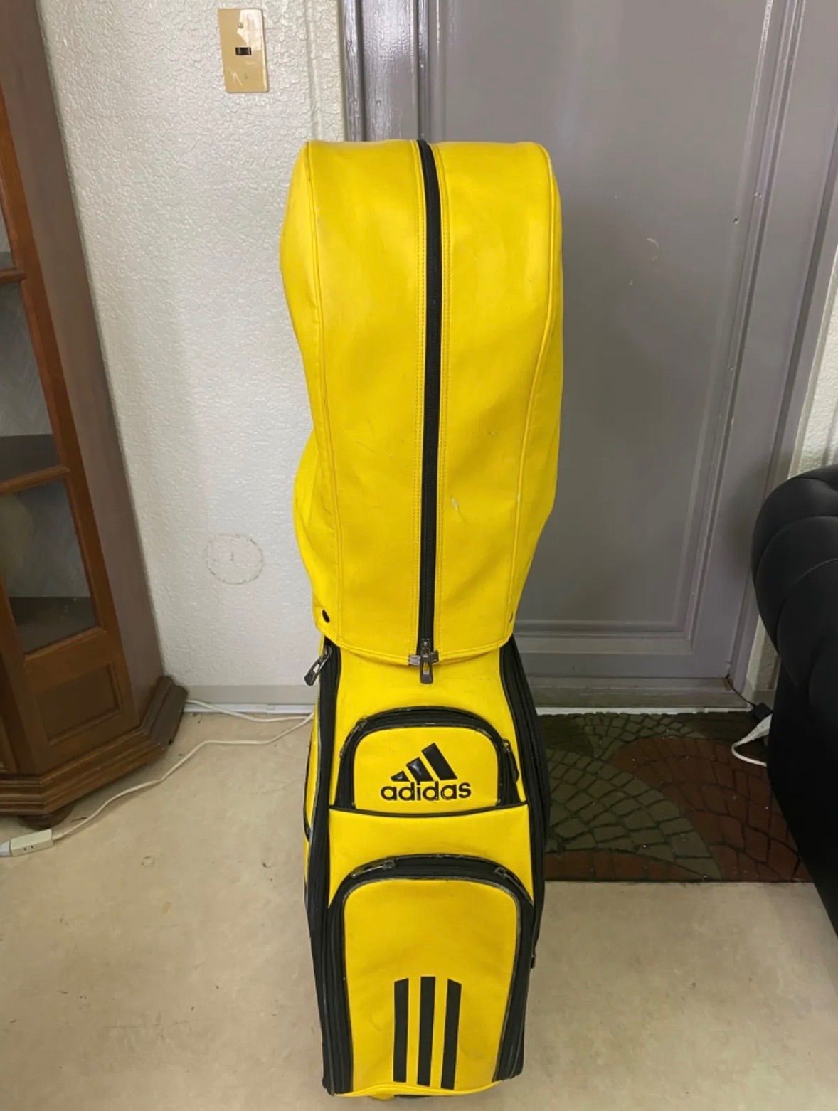 超メルカリ市　adidas キャディバッグ 送料無料 adidas アディダス キャディバッグ ゴルフバッグ - メルカリ