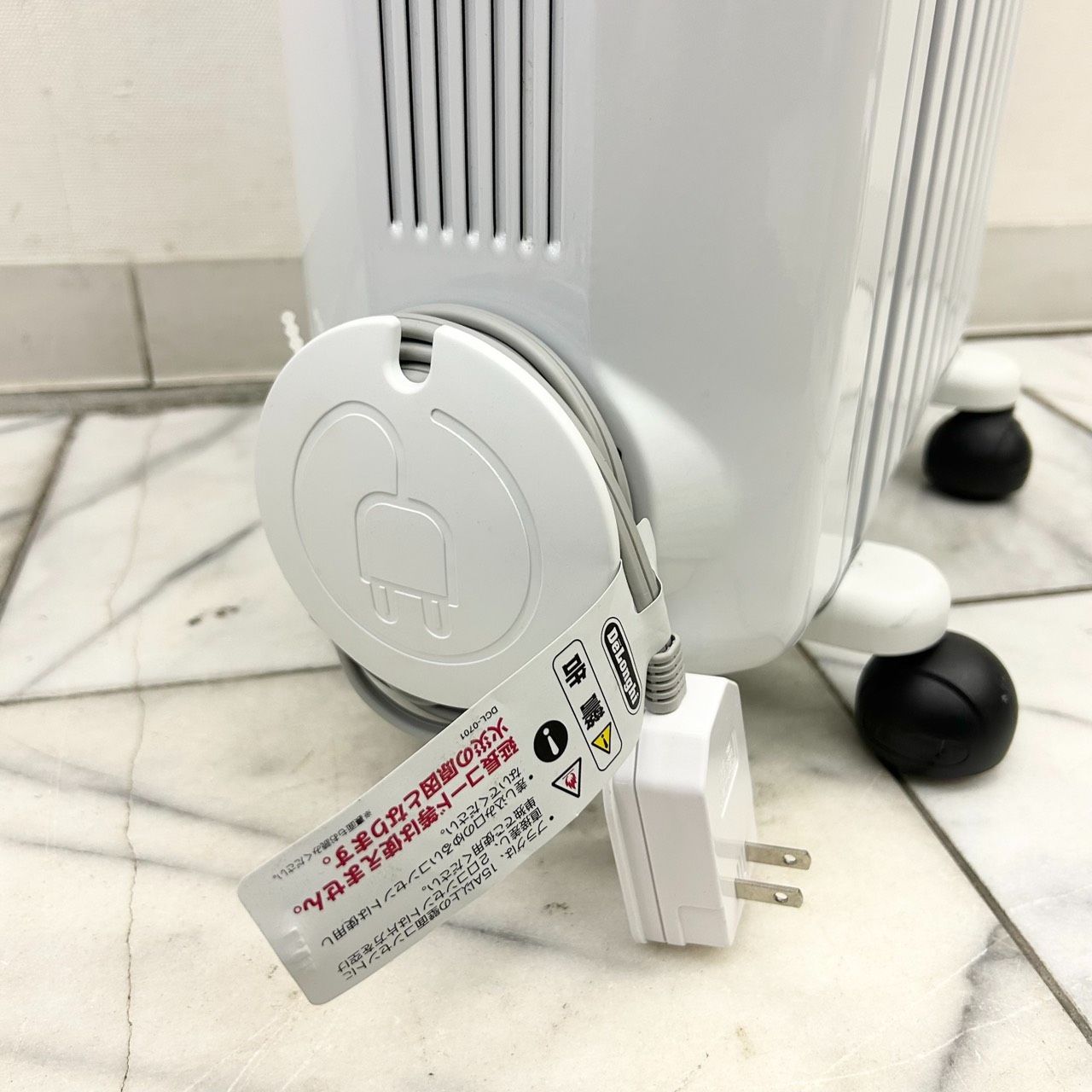 動作確認済み】 DeLonghi JRE0812 デロンギ オイルヒーター SN.64224 
