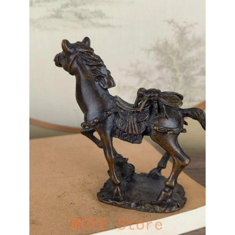 銅 細工 干支馬 茶道具 書道具 文房具 装飾品 工芸品 置物 - メルカリ