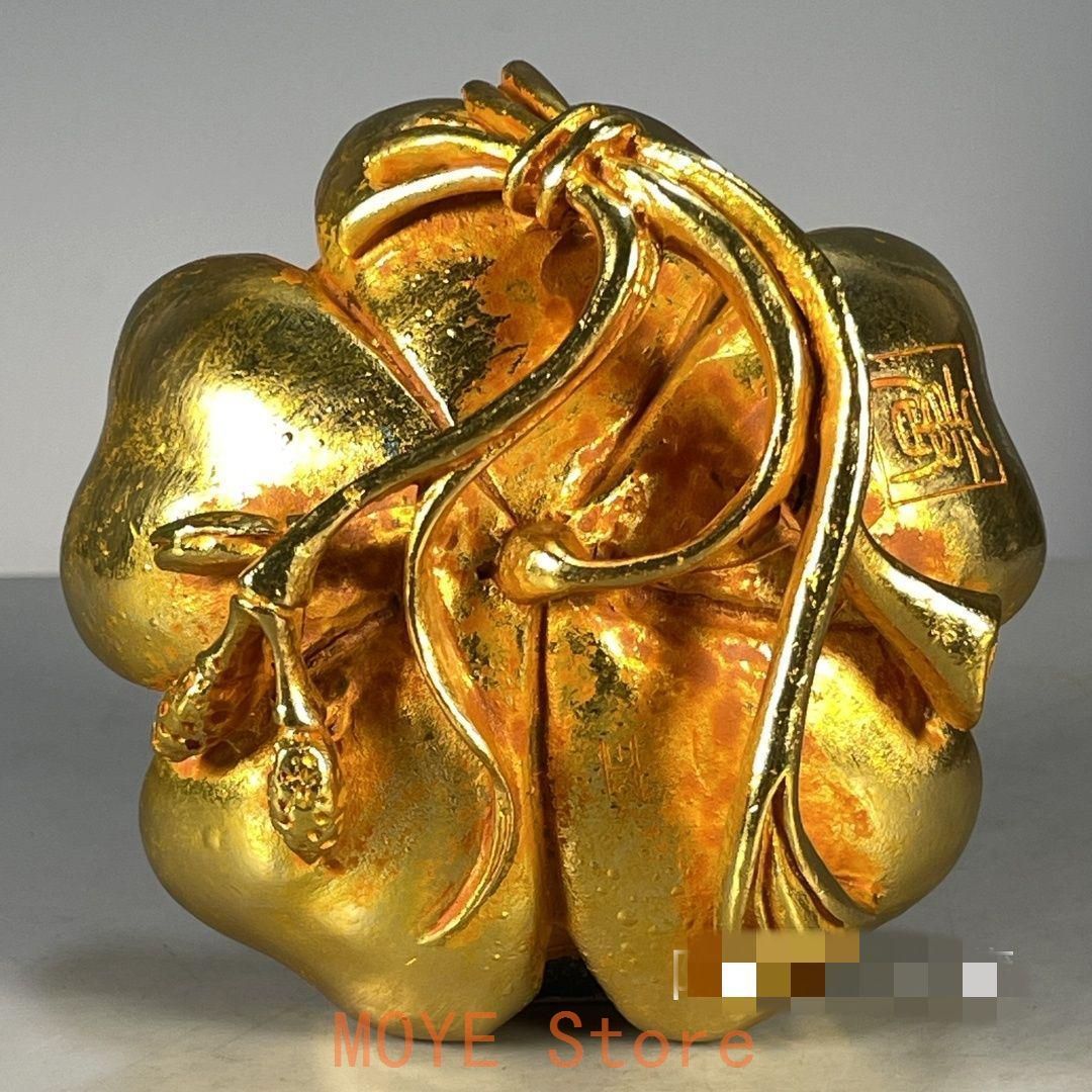 銅器 鎏金蓮華蓮葉筆洗 書道具 文房具 装飾品 工芸品 置物 銅器 ?金蓮華蓮葉筆洗 書道具 文房具 装飾品 工芸品 置物 - メルカリ