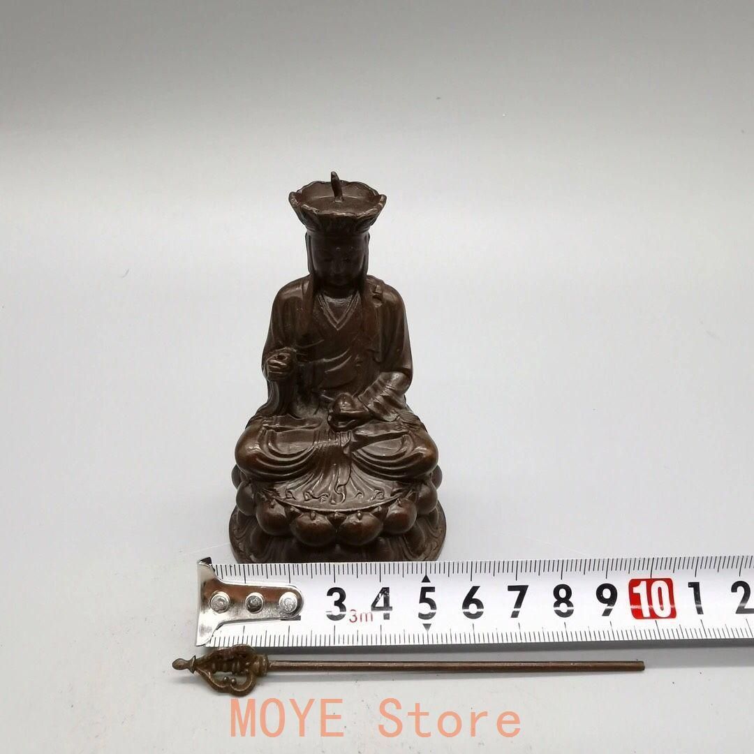 地蔵 菩薩 観音 銅製 仏像 開運 風水 工芸品 置物 - メルカリ