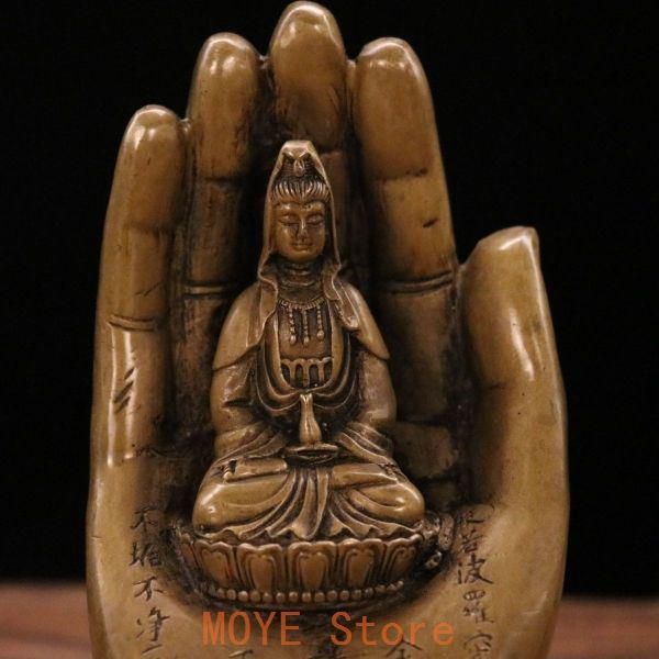 銅器 心経仏手観音 仏堂 茶台 書架 装飾品 工芸品 置物 銅器 心経仏手観音 仏堂 茶台 書架 装飾品 工芸品 置物 - メルカリ