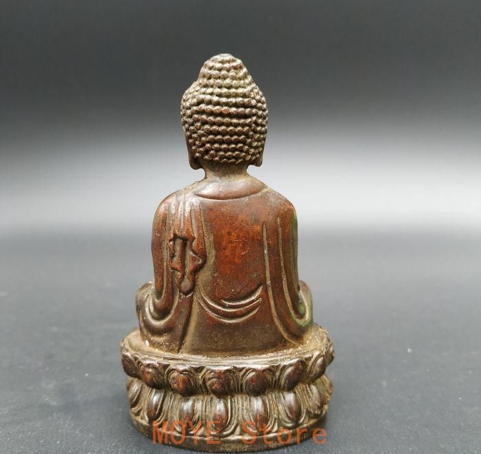 仏教美術 仏像 釈迦仏像 小仏像 銅製 銅器 仏教美術 仏像 お釈迦様像 小仏像 銅製 銅器 - メルカリ