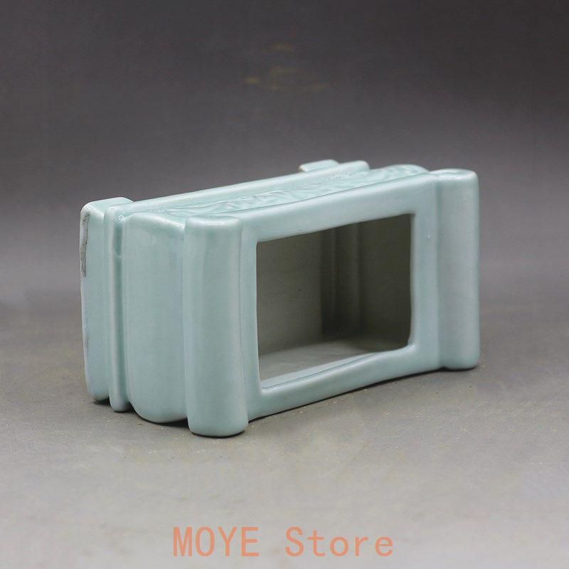 宋  汝窯  青釉   四羊尊瓶   現代工芸品 美術品 置物 宋 汝窯 青釉 四羊尊瓶 現代工芸品 美術品 置物