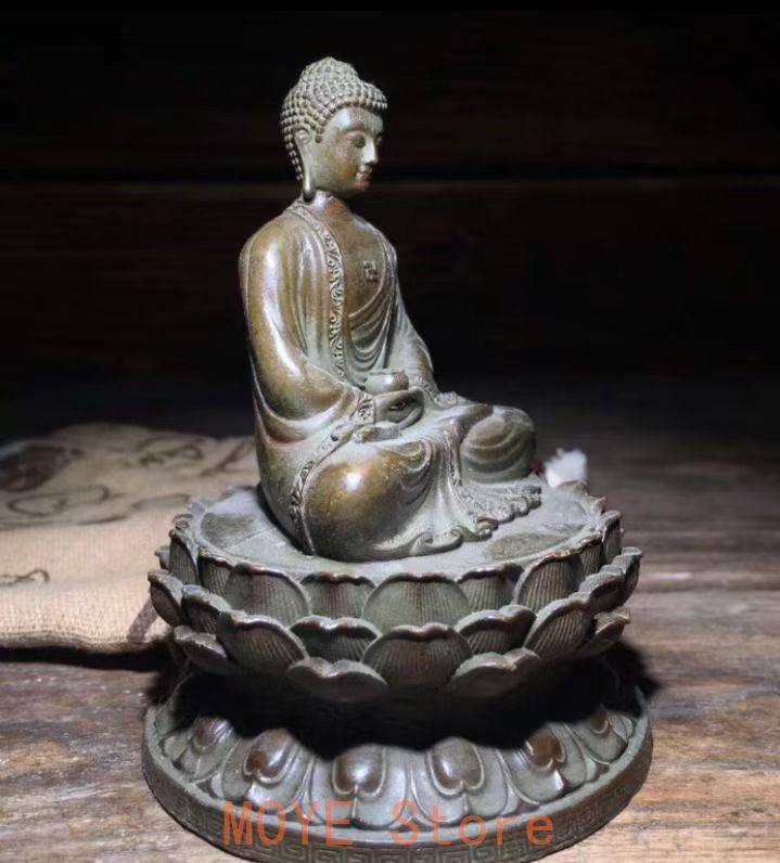 仏教美術 仏像 大日如来釈迦仏像 開運 風水 銅製品 工芸品 置物 - メルカリ