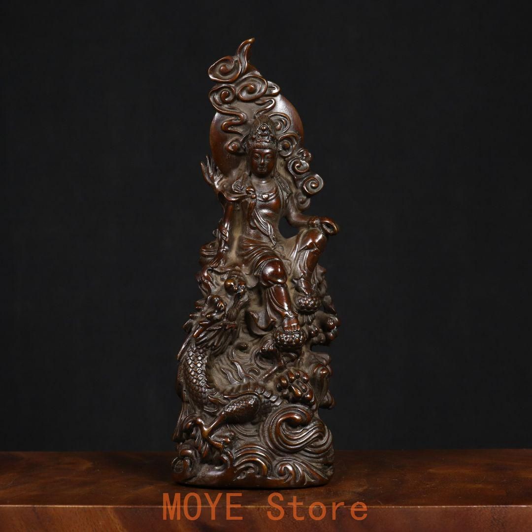 仏教美術 仏像 自在観音 小仏像 銅製 銅器 - メルカリ