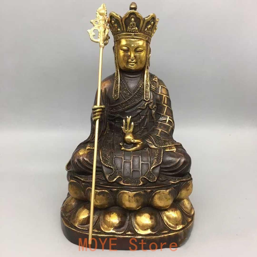 仏教美術 銅像 仏像 地蔵王仏像 家内供養 装飾品 工芸品 置物 - メルカリ