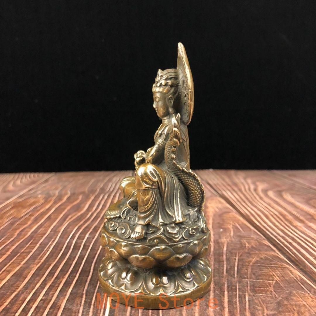 銅器 仏教美術  送子観音菩薩   工芸品美術品 置物 銅器 仏教美術 送子観音菩薩 工芸品美術品 置物