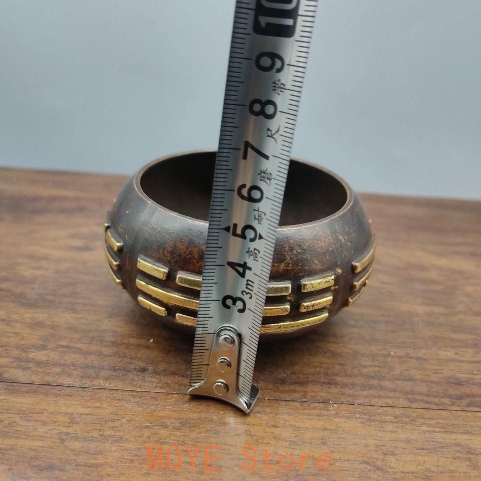 銅器 太極八卦七星香炉 茶道 書斎 道家 供養 香炉 工芸品 置物 - メルカリ